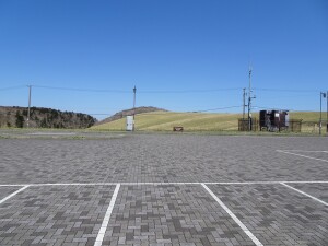 4日目　駐車場から内陸方面撮影